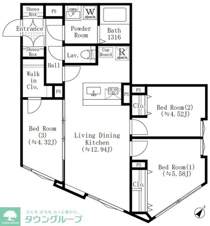 EDIT西池袋の物件間取画像